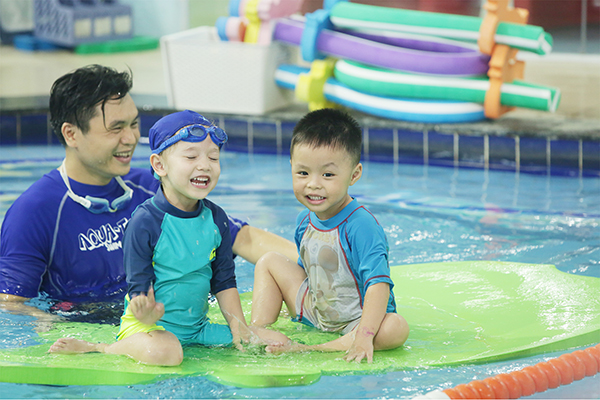 Khám phá trường bơi chuẩn Mỹ đầu tiên tại Hà Nội