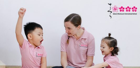 Chương trình tiếng Anh tại Sakura Montessori