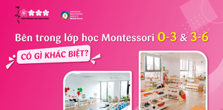 Lớp học Montessori chuẩn Quốc tế cho lứa tuổi 0-3 và 3-6 có gì khác biệt?