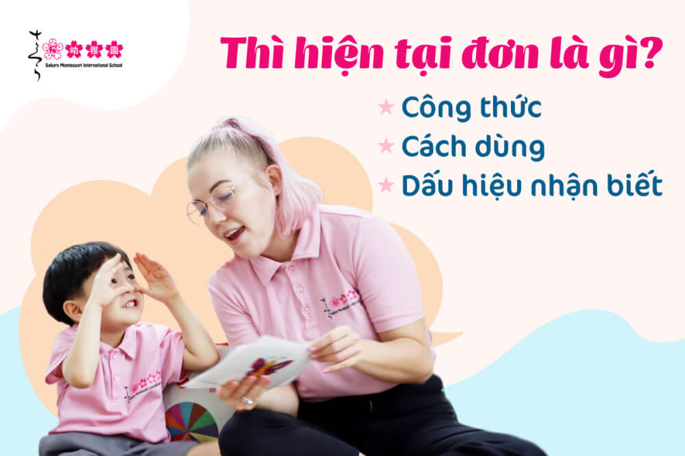 Thì hiện tại đơn trong tiếng Anh (Ảnh: Nguồn Sakura)