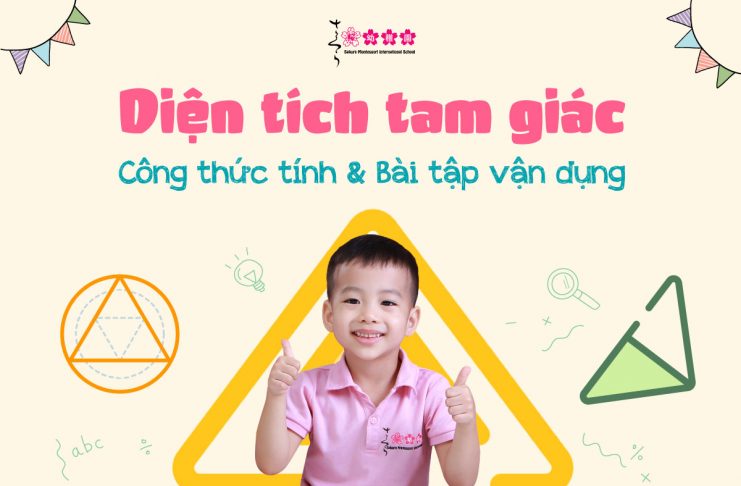 Tổng hợp các công thức tính diện tích tam giác đầy đủ, chi tiết diện tích tam giác