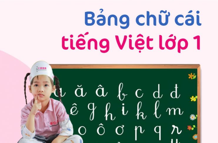 bảng chữ cái tiếng việt lớp 1
