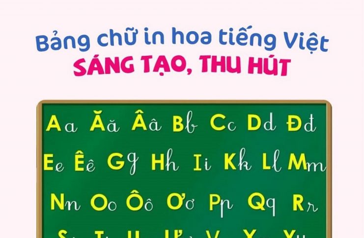 bảng chữ in hoa