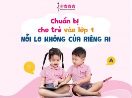 chuẩn bị cho trẻ vào lớp 1