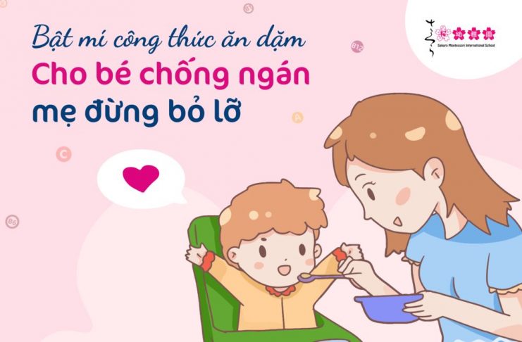 Bật mí công thức ăn dặm cho bé chống ngán mẹ đừng bỏ lỡ bật mí công thức ăn dặm cho bé chống ngán