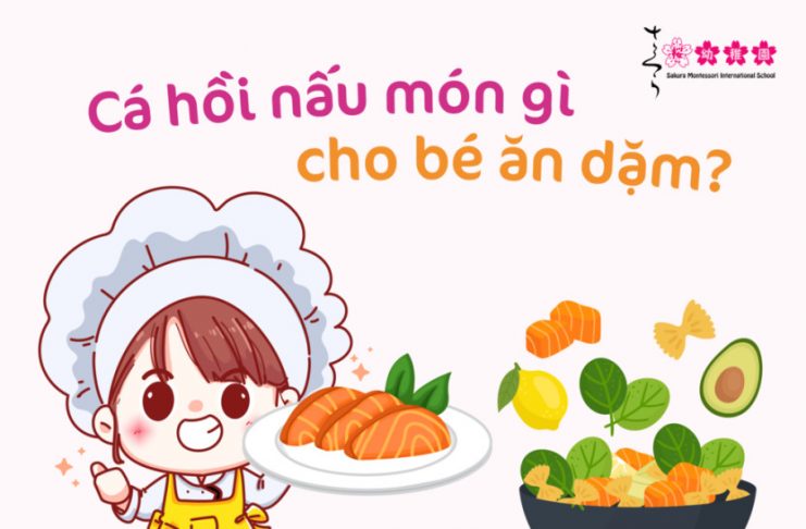 cá hồi nấu món gì cho bé ăn dặm