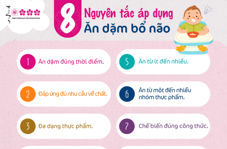 Ăn dặm bổ não là gì? 5 lợi ích bất ngờ khi cho trẻ ăn dặm bổ não ăn dặm bổ não