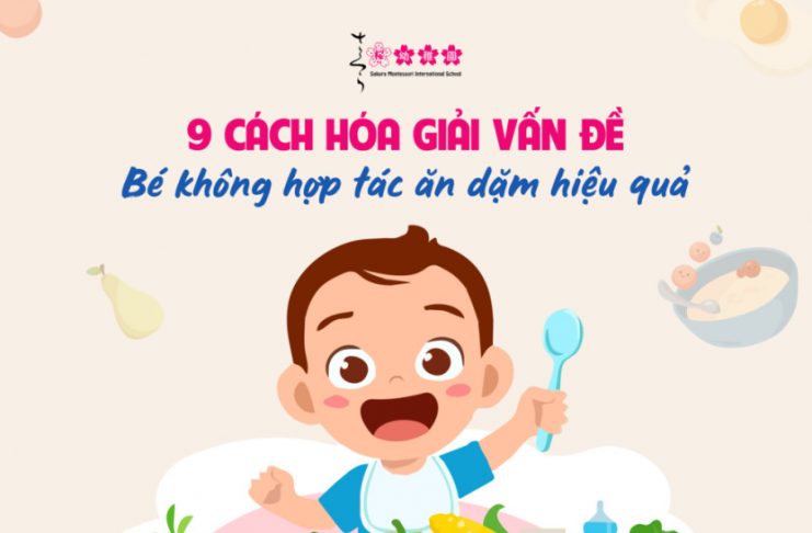 bé không hợp tác ăn dặm