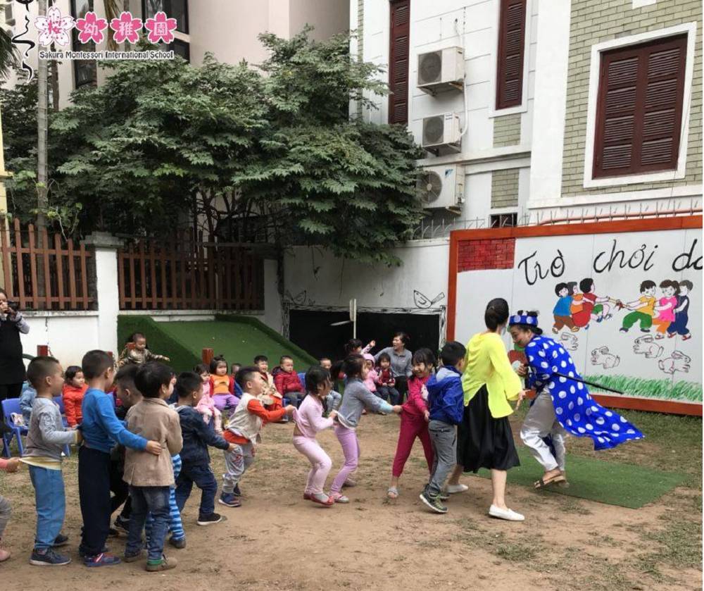 trò chơi vận động cho trẻ