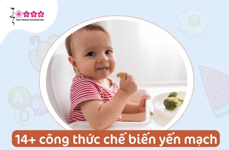 yến mạch cho bé ăn dặm 7 tháng