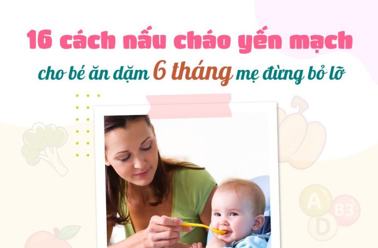 16 cách nấu cháo yến mạch cho bé ăn dặm 6 tháng mẹ đừng bỏ lỡ yến mạch cho bé ăn dặm 6 tháng