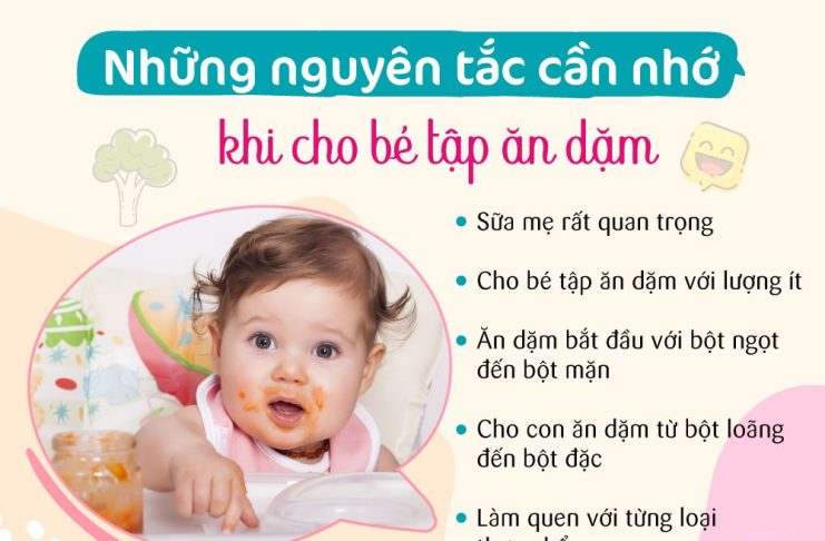 Hướng dẫn mẹ cách dạy bé tập ăn dặm chuẩn khoa học