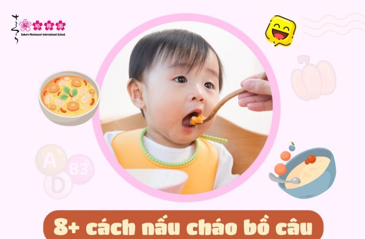 cháo bồ câu cho bé