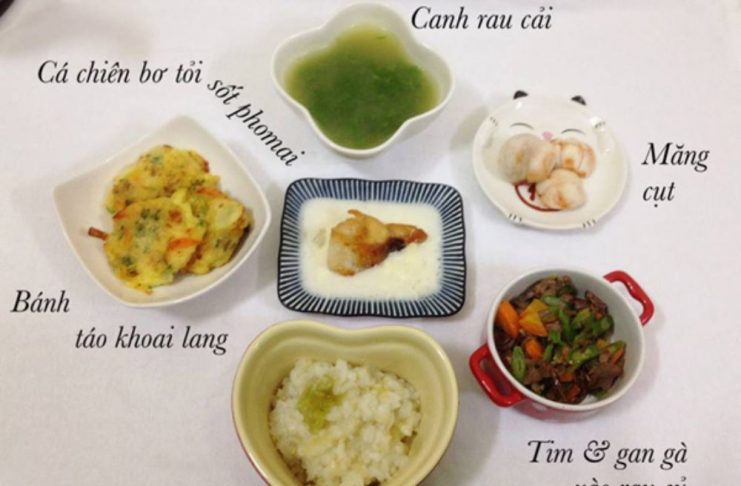 Xây dựng thực đơn bữa tối dễ tiêu hóa giúp bé ngủ ngon hơn (Ảnh: sưu tầm internet).