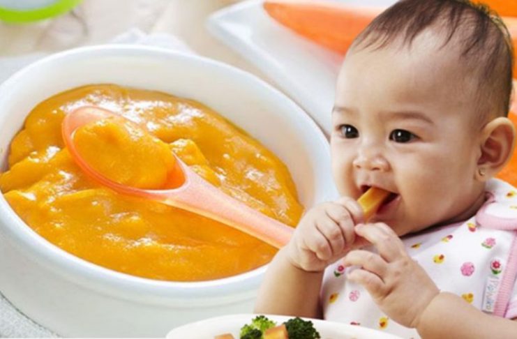 Bé 5 tháng ăn cháo bí đỏ? Đừng vội, mẹ đọc ngay bài này! Bé 5 tháng ăn cháo bí đỏ được chưa?