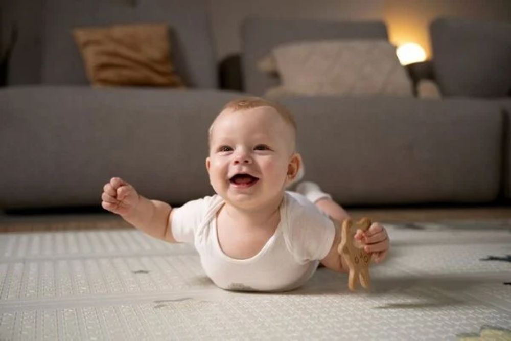 "Tummy time" đúng cách