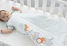 Túi ngủ là giải pháp an toàn thay thế chăn đắp, giúp bé ấm áp mà vẫn đảm bảo một không gian ngủ thông thoáng, không rủi ro (Ảnh: sưu tầm internet).