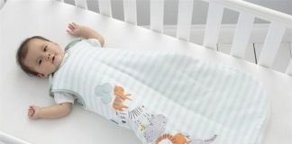 Túi ngủ là giải pháp an toàn thay thế chăn đắp, giúp bé ấm áp mà vẫn đảm bảo một không gian ngủ thông thoáng, không rủi ro (Ảnh: sưu tầm internet).