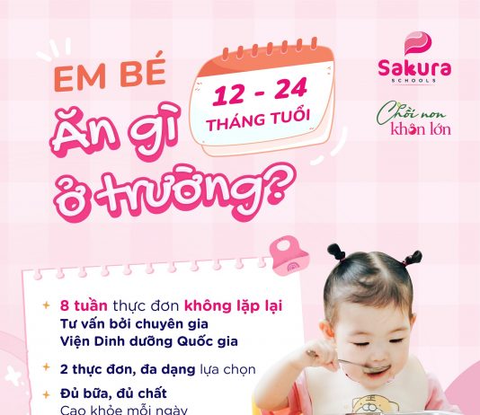 Ăn ngon, vui khỏe – Bé con yêu thích, Ba Mẹ an tâm