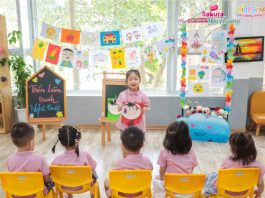 Cách trẻ tư duy và bộc lộ cá tính qua dự án học tập nghệ thuật tại Sakura Schools