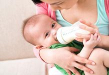 bé 5 tháng rưỡi uống sữa số 2