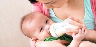 bé 5 tháng rưỡi uống sữa số 2