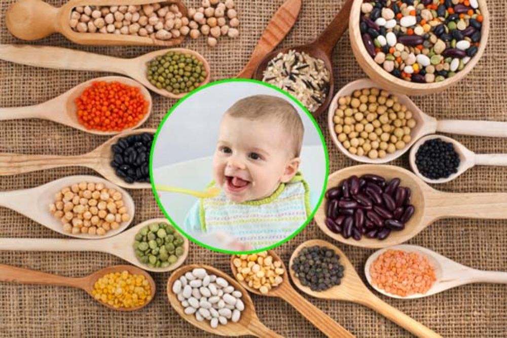 Bột hạt và bơ hạt pha loãng là dạng chế biến an toàn duy nhất cho bé dưới 1 tuổi
