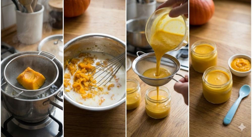 Flan bí đỏ/sữa