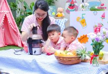 Đôi bàn tay học cách tự lập của các “bartender” nhí 0-3 tuổi